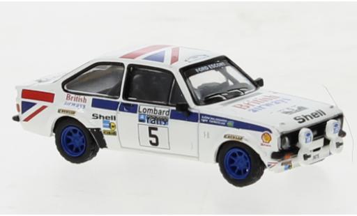 Ford Escort 1/87 Brekina RS 1800 No.5 Rallye RAC Lombard 1977 miniature