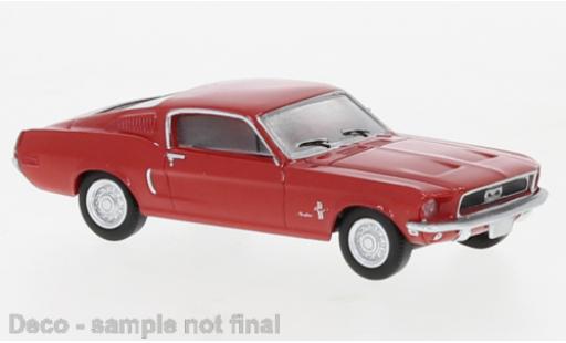 Miniature Ford Mustang 1/87 Brekina Fastback rouge 1968 Ford Mustang 1/87 Brekina Fastback rouge 1968 miniature