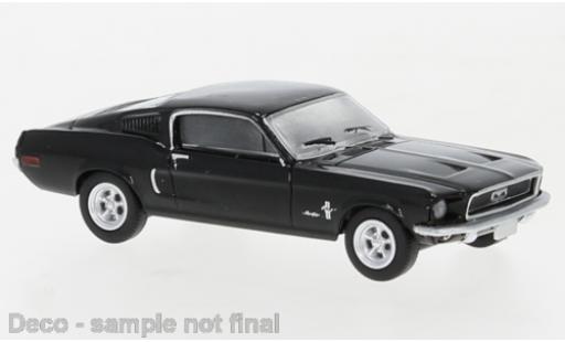 Ford Mustang 1/87 Brekina Fastback noire 1968 miniature