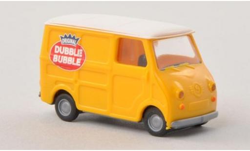 Goggomobil TL 1/87 Brekina Glas fourgon Dubble Bubble miniature