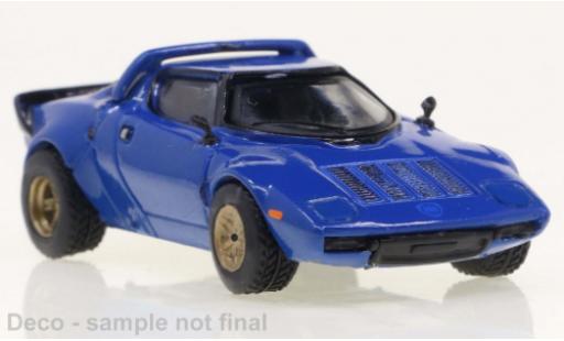 Lancia Stratos 1/87 Brekina HF bleu 1975 miniature