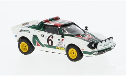 Lancia Stratos 1/87 Brekina HF No.6 Alitalia 1976 miniature