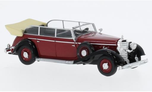 Miniature Mercedes 770 1/87 Brekina K rouge 1938 Mercedes 770 1/87 Brekina K rouge 1938 miniature