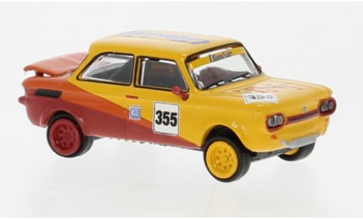 Miniature NSU TTS 1/87 Brekina jaune/rouge Sport 1966 NSU TTS 1/87 Brekina jaune/rouge Sport 1966 miniature