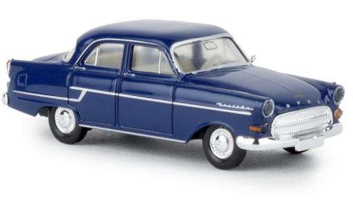 Miniature Opel Capitaine 1/87 Brekina bleu foncé 1956 Opel Capitaine 1/87 Brekina bleu foncé 1956 miniature