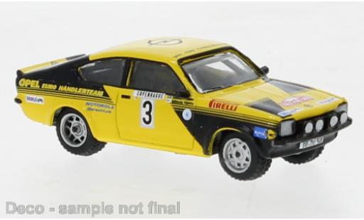 Miniature Opel Kadett 1/87 Brekina C GT/E No.3 Rallye Monte Carlo 1976 Opel Kadett 1/87 Brekina C GT/E No.3 Rallye Monte Carlo 1976 miniature