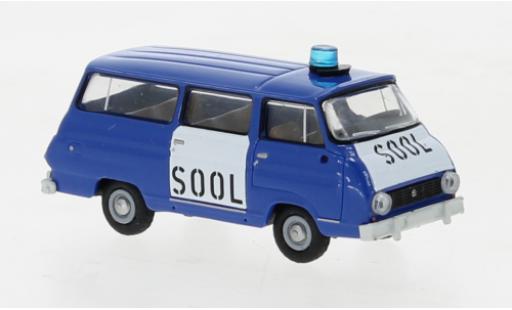 Skoda 1203 1/87 Brekina bus bleu SOOL 1969 miniature