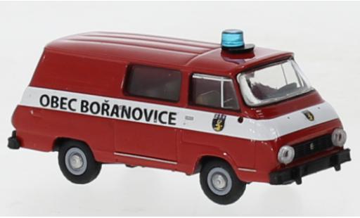 Skoda 1203 1/87 Brekina demi bus Obec Boranovice 1969 miniature