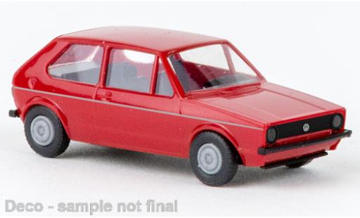 Miniature Volkswagen Golf 1/87 Brekina I rouge 1974 Volkswagen Golf 1/87 Brekina I rouge 1974 miniature