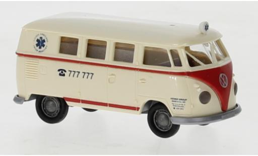 Miniature Volkswagen T1 1/87 Brekina b camionnette Ambulance Aicher 1960 Volkswagen T1 1/87 Brekina b camionnette Ambulance Aicher 1960 miniature