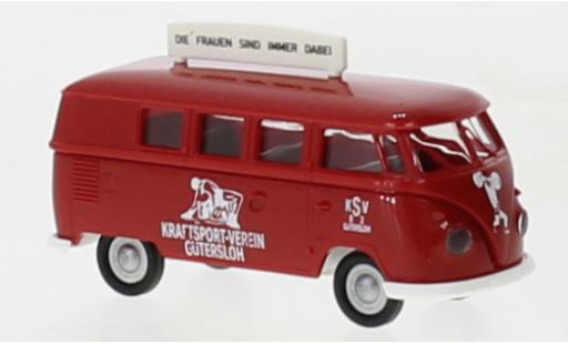 Miniature Volkswagen T1 1/87 Brekina b camionnette KSV Gütersloh 1960 Volkswagen T1 1/87 Brekina b camionnette KSV Gütersloh 1960 miniature