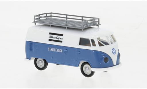 Miniature Volkswagen T1 1/87 Brekina b fourgon Atlas Copco 1960 Volkswagen T1 1/87 Brekina b fourgon Atlas Copco 1960 miniature