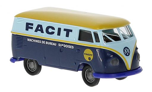 Miniature Volkswagen T1 1/87 Brekina b fourgon Facit 1960 Volkswagen T1 1/87 Brekina b fourgon Facit 1960 miniature