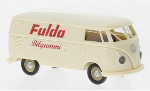 Miniature Volkswagen T1 1/87 Brekina b fourgon Fulda Bilgummi 1960 Volkswagen T1 1/87 Brekina b fourgon Fulda Bilgummi 1960 miniature