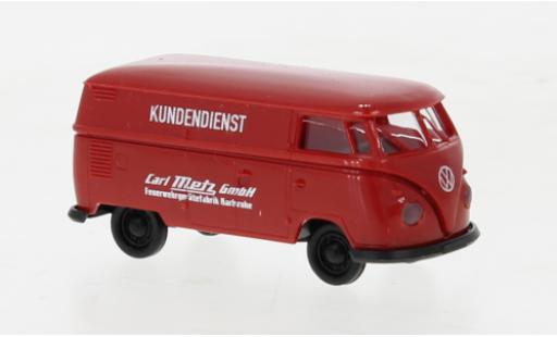 Miniature Volkswagen T1 1/87 Brekina b fourgon Metz Feuerwehrgerätefabrik 1960 Volkswagen T1 1/87 Brekina b fourgon Metz Feuerwehrgerätefabrik 1960 miniature