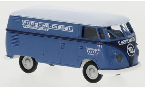 Miniature Volkswagen T1 1/87 Brekina b fourgon Porsche Beutlhauser 1960 Volkswagen T1 1/87 Brekina b fourgon Porsche Beutlhauser 1960 miniature
