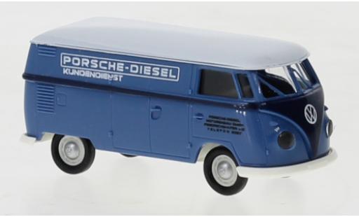 Miniature Volkswagen T1 1/87 Brekina b fourgon Porsche Diesel Porsche Diesel Service clients 1960 Volkswagen T1 1/87 Brekina b fourgon Porsche Diesel Porsche Diesel Service clients 1960 miniature