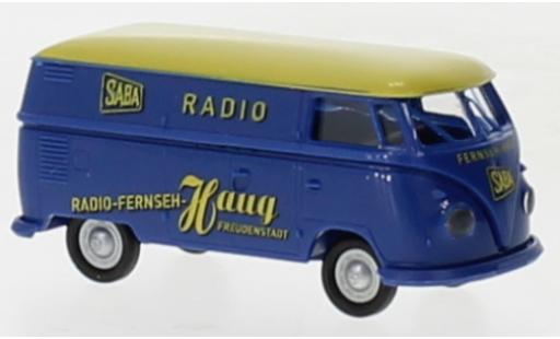 Miniature Volkswagen T1 1/87 Brekina b fourgon Saba Radio Haug 1960 Volkswagen T1 1/87 Brekina b fourgon Saba Radio Haug 1960 miniature