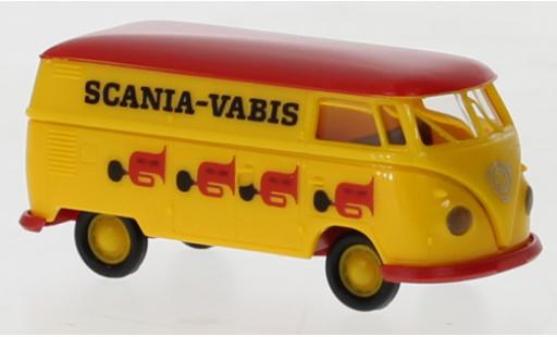 Miniature Volkswagen T1 1/87 Brekina b fourgon Scania Scania Vabis 1960 Volkswagen T1 1/87 Brekina b fourgon Scania Scania Vabis 1960 miniature