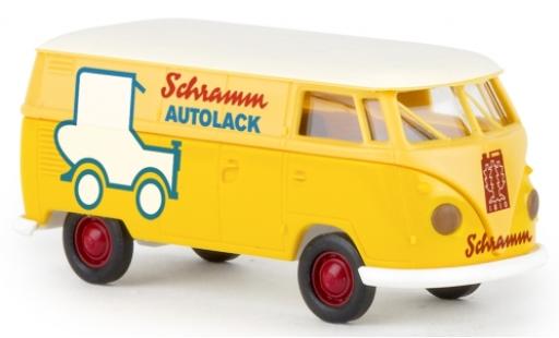 Miniature Volkswagen T1 1/87 Brekina b fourgon Schramm Autolack Volkswagen T1 1/87 Brekina b fourgon Schramm Autolack miniature