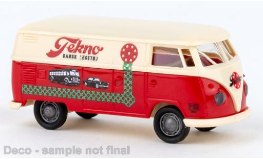 Miniature Volkswagen T1 1/87 Brekina b fourgon Tekno (DK) 1960 Volkswagen T1 1/87 Brekina b fourgon Tekno (DK) 1960 miniature
