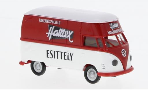 Miniature Volkswagen T1 1/87 Brekina b Großraum-fourgon Halltex Esittely 1960 Volkswagen T1 1/87 Brekina b Großraum-fourgon Halltex Esittely 1960 miniature