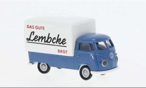 Miniature Volkswagen T1 1/87 Brekina b Großraum-wagon conteneur Lembcke Brouge 1960 Volkswagen T1 1/87 Brekina b Großraum-wagon conteneur Lembcke Brouge 1960 miniature