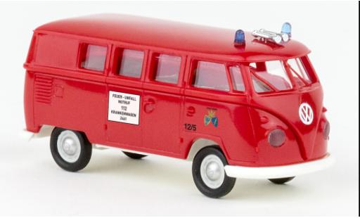 Miniature Volkswagen T1 1/87 Brekina b Kombi Feuerwehr Essen 1960 Volkswagen T1 1/87 Brekina b Kombi Feuerwehr Essen 1960 miniature