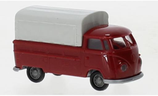 Miniature Volkswagen T1 1/87 Brekina b plateforme rouge foncé 1960 Volkswagen T1 1/87 Brekina b plateforme rouge foncé 1960 miniature