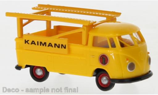 Miniature Volkswagen T1 1/87 Brekina b transporteur Race Kaimann Kaimann 1960 Volkswagen T1 1/87 Brekina b transporteur Race Kaimann Kaimann 1960 miniature