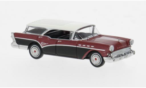 Miniature Buick Century 1/87 Brekina Caballero metallise rouge/noire 1957 1:87 Buick Century 1/87 Brekina Caballero metallise rouge/noire 1957 1:87 miniature