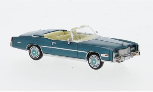 Miniature Cadillac Eldorado 1/87 Brekina Cabriolet metallise turquoise 1976 1:87 Cadillac Eldorado 1/87 Brekina Cabriolet metallise turquoise 1976 1:87 miniature