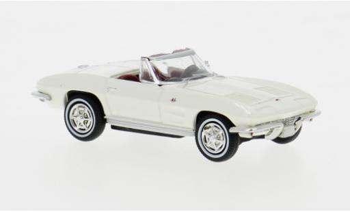 Miniature Chevrolet Corvette 1/87 Brekina C2 Cabrio blanche 1962 1:87 Chevrolet Corvette 1/87 Brekina C2 Cabrio blanche 1962 1:87 miniature