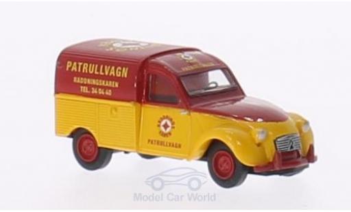 Miniature Citroen 2CV 1/87 Brekina AZU Patrullvagn (S) Citroen 2CV 1/87 Brekina AZU Patrullvagn (S) miniature