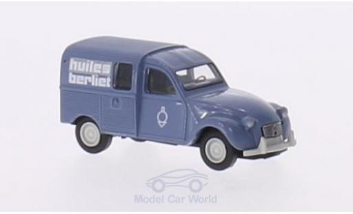 Miniature Citroen 2CV 1/87 Brekina Kastenente Huiles Berliet Citroen 2CV 1/87 Brekina Kastenente Huiles Berliet miniature