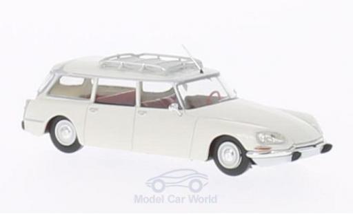 Miniature Citroen DS 1/87 Brekina Break blanche Citroen DS 1/87 Brekina Break blanche miniature