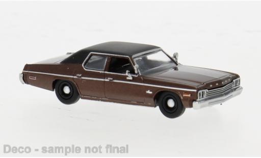 Dodge Monaco 1/87 Brekina metallise kupfer/noire 1974 1:87 miniature