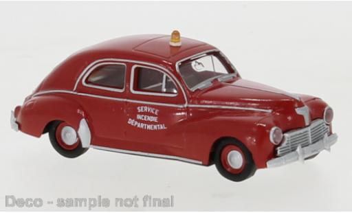 Miniature Peugeot 203 1/87 Brekina rouge Service Incendie Departmental 1948 Peugeot 203 1/87 Brekina rouge Service Incendie Departmental 1948 miniature