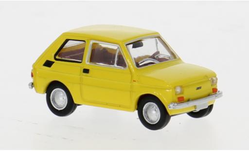 Miniature Fiat 126 1/87 Brekina Drummer jaune 1972 1:87 Fiat 126 1/87 Brekina Drummer jaune 1972 1:87 miniature