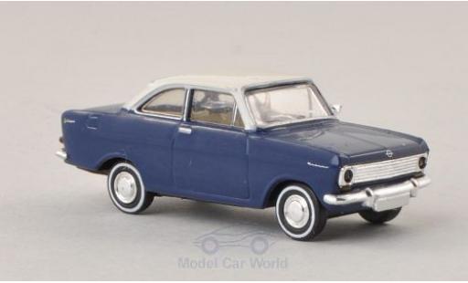 Miniature Opel Kadett 1/87 Brekina A Coupe bleue/blanche Opel Kadett 1/87 Brekina A Coupe bleue/blanche miniature