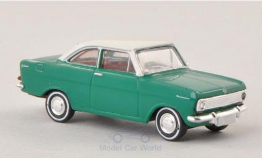 Miniature Opel Kadett 1/87 Brekina A Coupe verte/blanche Opel Kadett 1/87 Brekina A Coupe verte/blanche miniature