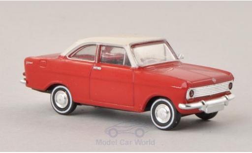Miniature Opel Kadett 1/87 Brekina A Coupe rouge/blanche Opel Kadett 1/87 Brekina A Coupe rouge/blanche miniature