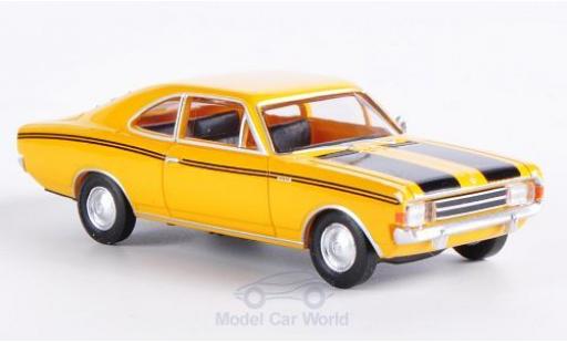 Miniature Opel Rekord 1/87 Brekina C Coupe jaune/noire Opel Rekord 1/87 Brekina C Coupe jaune/noire miniature
