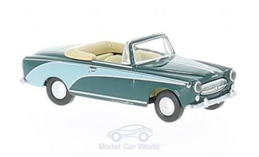 Miniature Peugeot 403 1/87 Brekina Cabrio de Luxe verte Peugeot 403 1/87 Brekina Cabrio de Luxe verte miniature