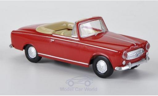 Miniature Peugeot 403 1/87 Brekina rouge Peugeot 403 1/87 Brekina rouge miniature