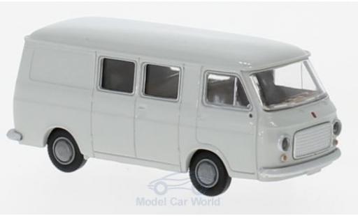 Fiat 238 1/87 Brekina Halbbus grise miniature