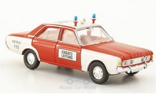Ford 17M 1/87 Brekina 17m (P7b) Feuerwehr Einsatzleitung miniature