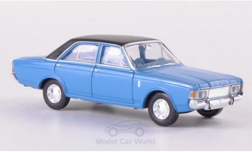 Miniature Ford 20M 1/87 Brekina 20m (P7b) bleue/matt-noire Ford 20M 1/87 Brekina 20m (P7b) bleue/matt-noire miniature