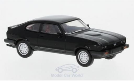 Ford Capri 1/87 Brekina MKIII noire 1981 miniature