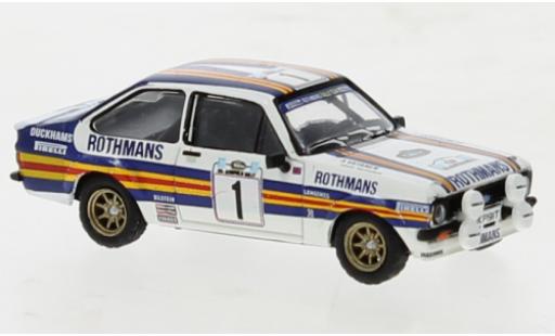 Ford Escort 1/87 Brekina RS 1800 No.5 Akropolis 1981 1:87 miniature